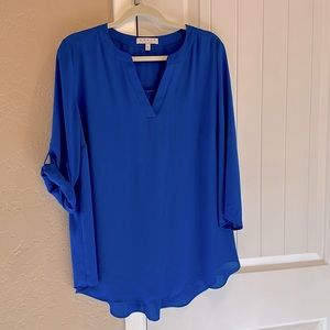 Beautiful blue blouse